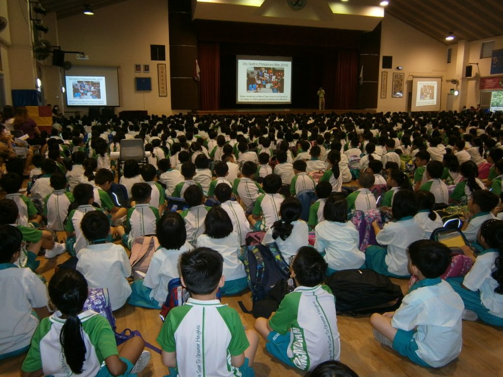 Assembly talk at Concord Primary and Ai Tong School (Apr) | Earth ...